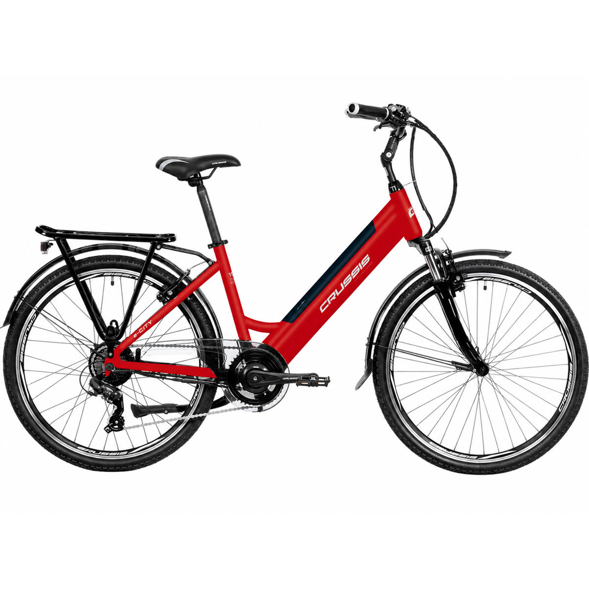 Elektrokolo Crussis e-City 1.21-(459 Wh) - vyjímatelná baterie