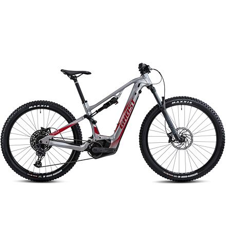 Ghost E-ASX 130 Universal B750 - Light Grey / Red