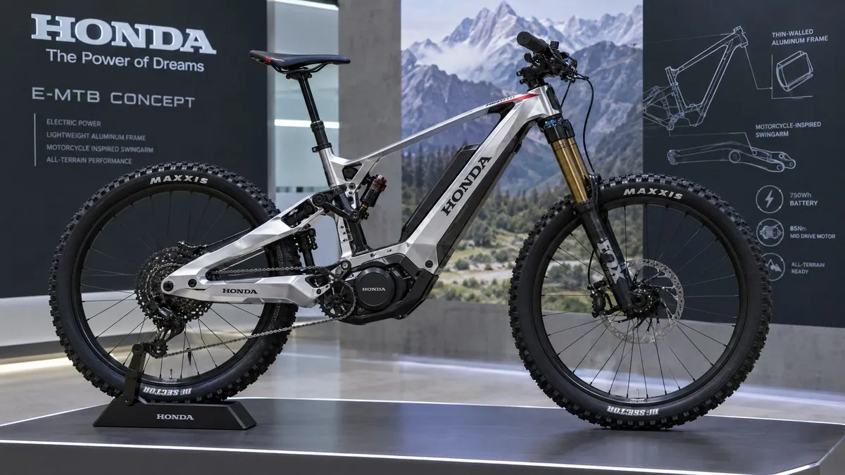 Ilustrační foto: Honda pošle své první horské elektrokolo do výroby už příští rok
