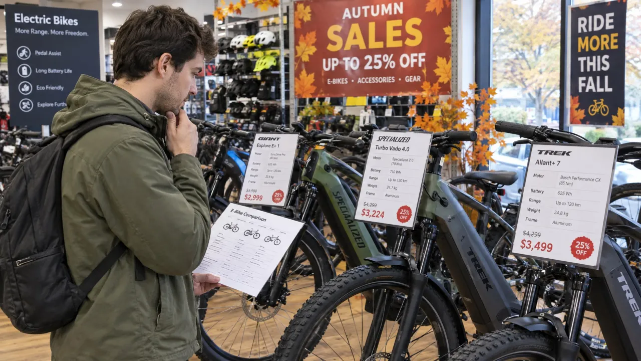 Ilustrační foto: Sleva na elektrokolo před Black Friday může skrývat drahý servis