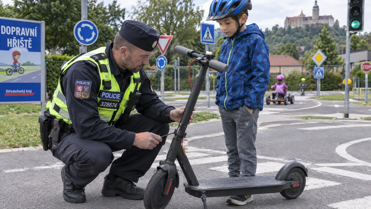 Ilustrační foto: BESIP varuje před elektrokoloběžkami, kde děti potřebují řidičský průkaz