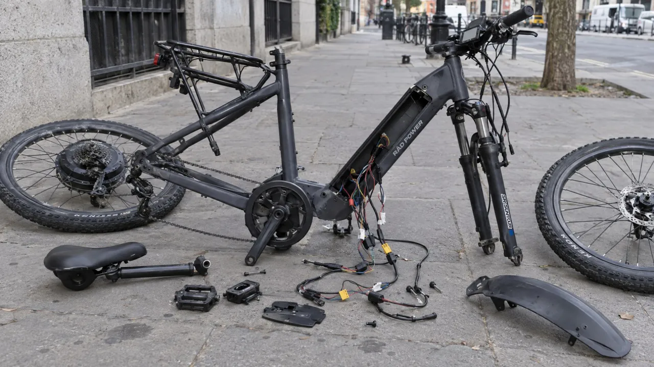Ilustrační foto: Zloděj v Plzni rozebral elektrokolo. Jak předejít krádeži baterie?