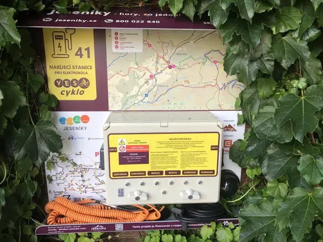 Penzion Haltmar — nabíjecí stanice elektrokol, Ostružná - Ramzová (foto 1)