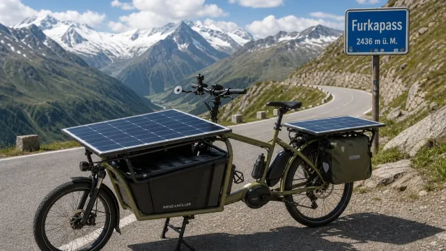 Ilustrační foto: Solární elektrokolo v praxi: Jak funguje dobíjení ze slunce a co ukázal 1300km test v drsných Alpách