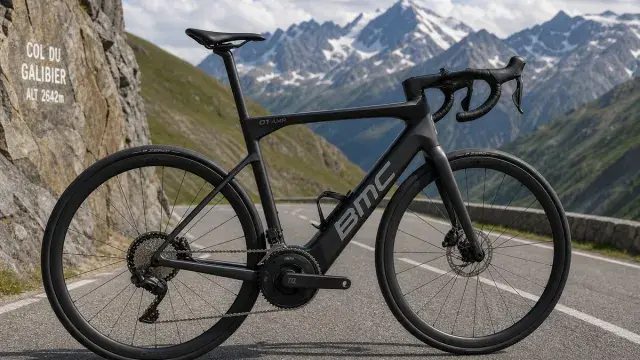 Ilustrační foto: BMC Teammachine 01 AMP: Švýcarský silniční e-bike stlačil hmotnost pod 10 kg a nabídne motor TQ od 7