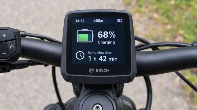 Ilustrační foto: Aplikace Bosch ukáže přesný čas dobití elektrokola na displeji