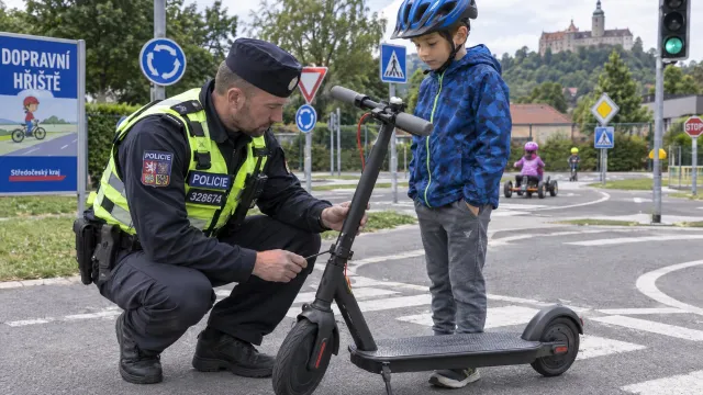 Ilustrační foto: BESIP varuje před elektrokoloběžkami, kde děti potřebují řidičský průkaz