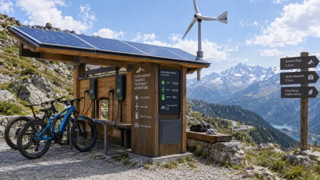 Ilustrační foto: Studenti VUT navrhli stanice, které dobijí elektrokolo větrem i sluncem