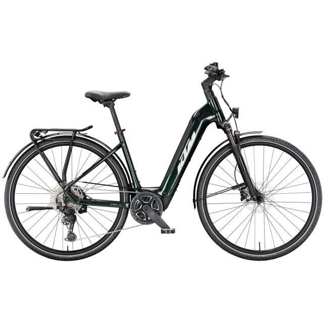 Elektrokolo KTM Macina Sport SX 20, easy entry - Smaragd Black (Silver)