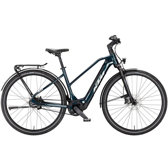 KTM Macina Superbelt SX, trapeze - Dark Sea Matt (Silver)