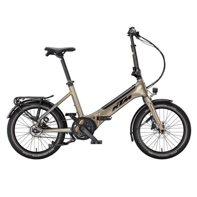 Elektrokolo KTM Macina Fold 20 - Olive Pearl (Black)