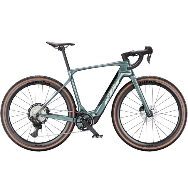 KTM Macina Gravel SX Prime - Royal Teal (Silver+Black)