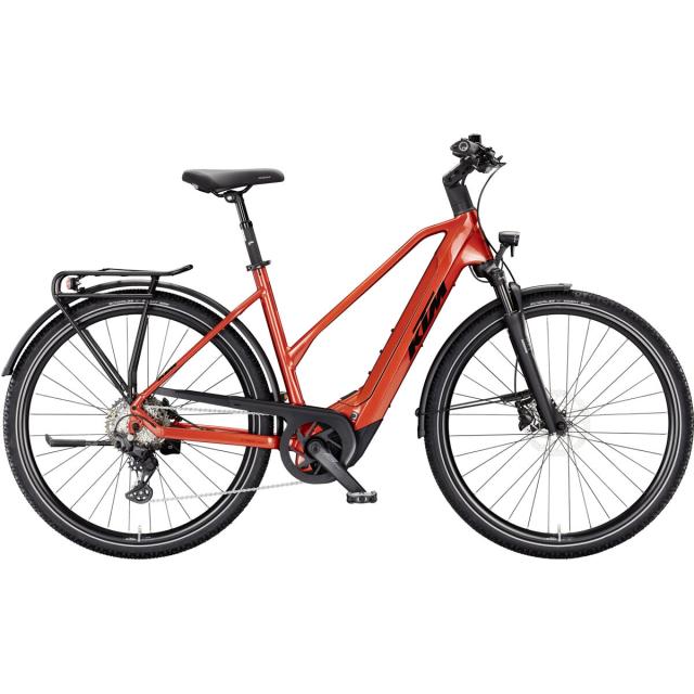 Elektrokolo KTM Macina Tour CX 830, trapeze - Burnt Orange (Black)