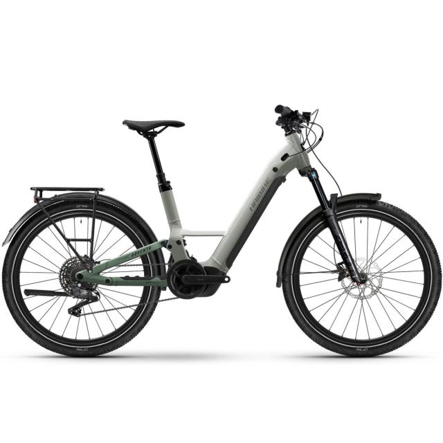 Elektrokolo Haibike ADVENTR 4 Low - grey/bamboo green