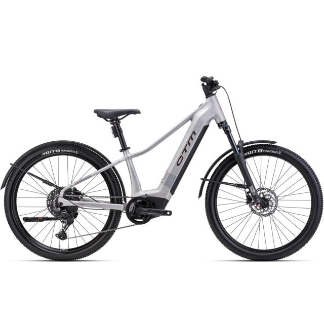 Elektrokolo CTM Ruby GX Pro Allroad, 29" - matná stříbrná/lesklá měděná