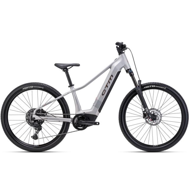 Elektrokolo CTM Ruby GX Pro, 27,5" - Matná stříbrná/lesklá měděná