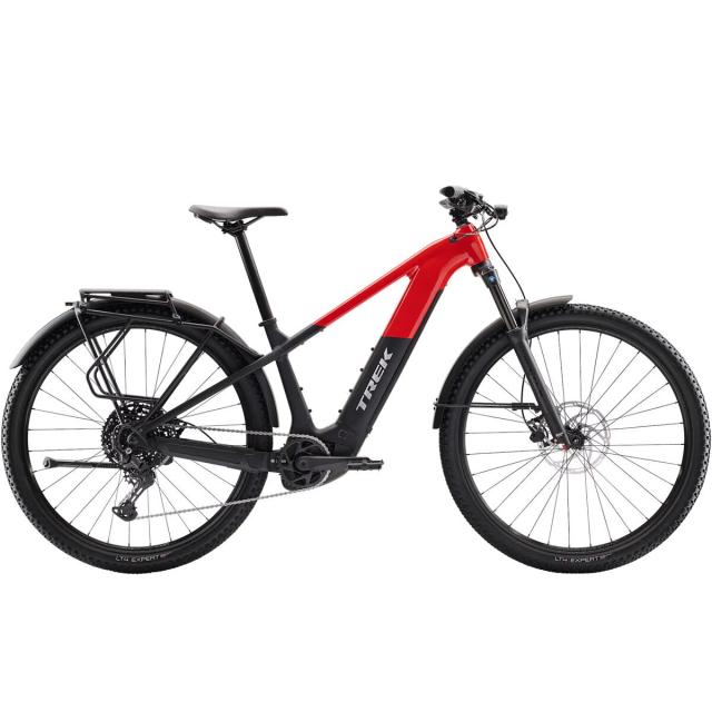 Elektrokolo TREK Powerfly+ 4 Equipped Gen 5, 27,5" - Gloss Radioactive Red/Matte Dark Star