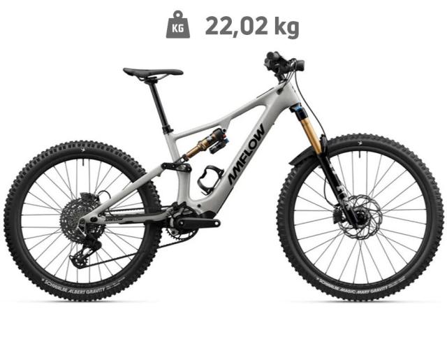 Elektrokolo Amflow PX Carbon PRO (700 Wh) 2026 grey - AVINOX motor