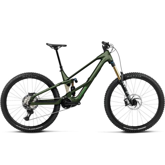 Elektrokolo Orbea Wild LT H-TEAM - Racing Reen - White Cream (Gloss)