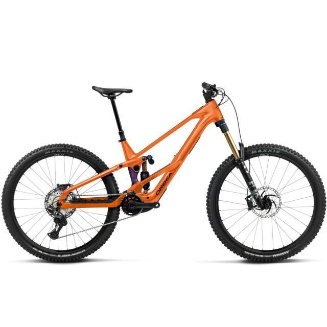 Elektrokolo Orbea Wild LT H20 - Wild Orange -Royal Plum (Gloss)