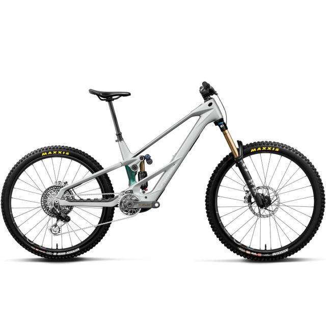 Elektrokolo Orbea Wild LT M-LTD RS Mullet - Smooth Silver- Escape Green C. View