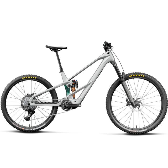 Elektrokolo Orbea Wild LT M20 Mullet - Smooth Silver (Matt) - Escape Green C. View