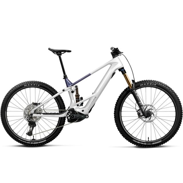 Elektrokolo Orbea Wild TR M-TEAM - White Chic - Tanzanite Evo C. View (Gloss)