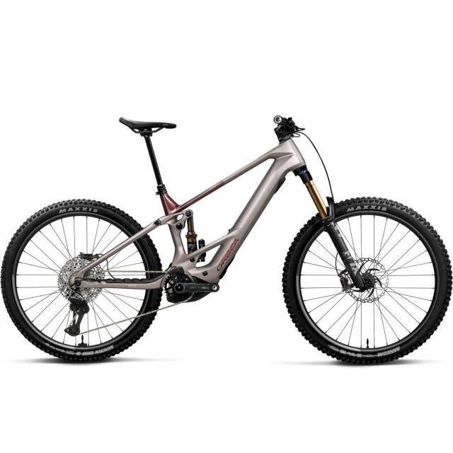 Elektrokolo Orbea Wild TR M-TEAM - Desert Rose (Matt) - Burning Ashes C. View