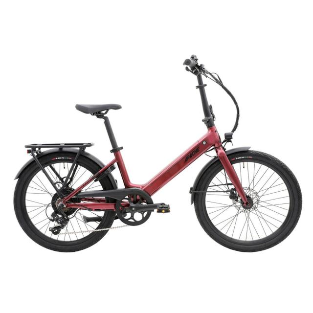 Elektrokolo APACHE Tanka 24 RX (363 Wh) (S/M) - bordó