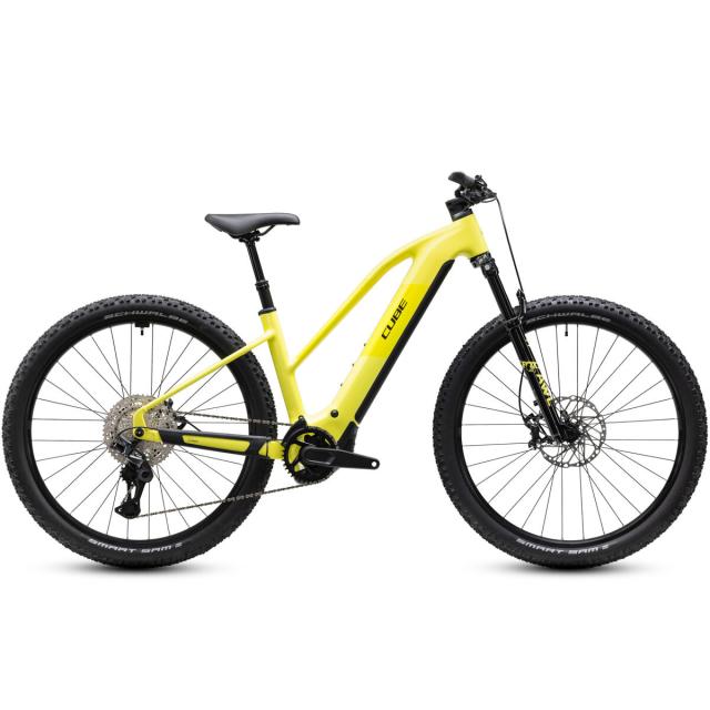 Elektrokolo Cube Reaction Hybrid RACE 800, trapeze, 27,5"/S - bananasplit´n´black