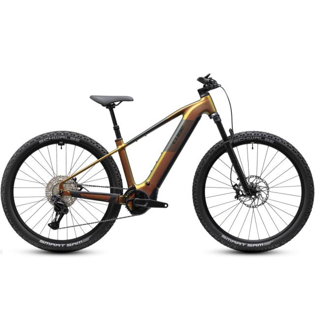 Elektrokolo Cube Reaction Hybrid SLX 800, 27,5"/S - autumn´n´black