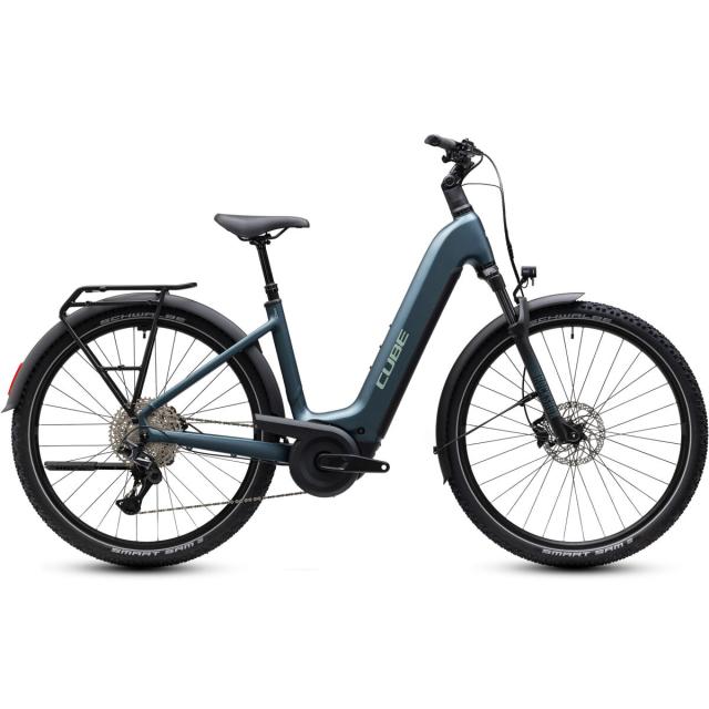 Elektrokolo Cube Nuride Hybrid PRO 800, easy entry - deepteal´n´blue