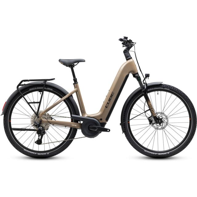 Elektrokolo Cube Nuride Hybrid PRO 800, easy entry - cappuccino´n´black