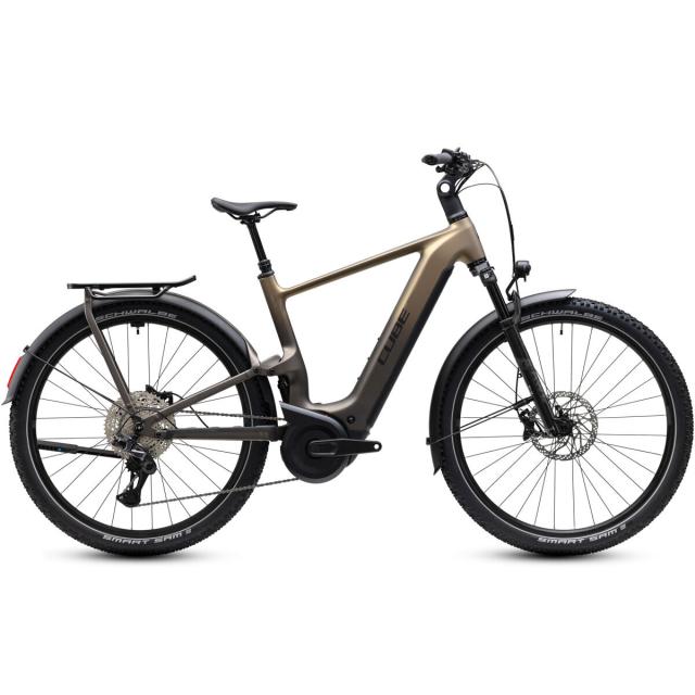 Elektrokolo Cube Nuride Hybrid ONE11 HPC SLX 800 - goldenbrown´n´black