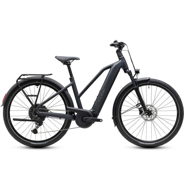 Elektrokolo Cube TOURING Hybrid ONE 600, trapeze - grey´n´coolgrey