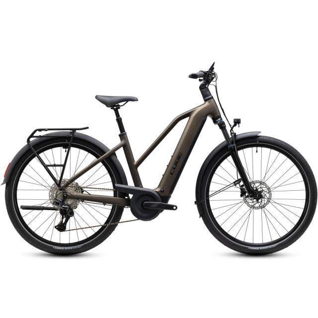 Elektrokolo Cube TOURING Hybrid PRO 800, trapeze - metallicumbra´n´black