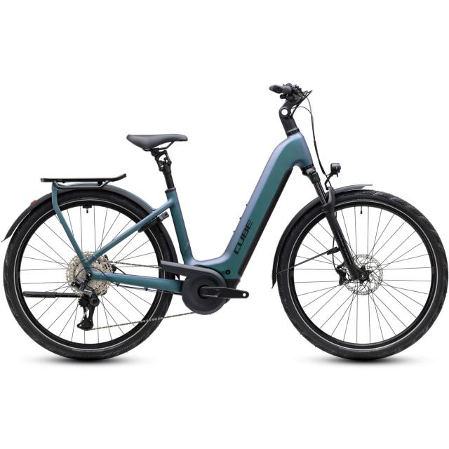 Elektrokolo Cube KATHMANDU Hybrid PRO 800, easy entry - smaragdgrey´n´black