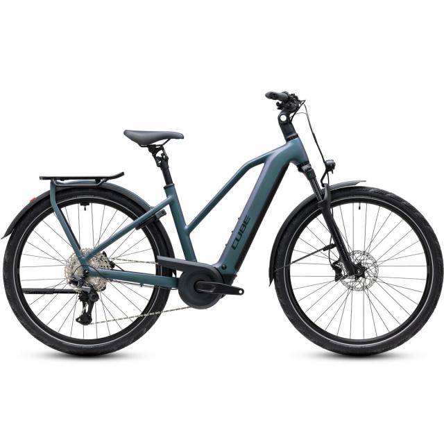 Elektrokolo Cube KATHMANDU Hybrid PRO 800, trapeze - smaragdgrey´n´black
