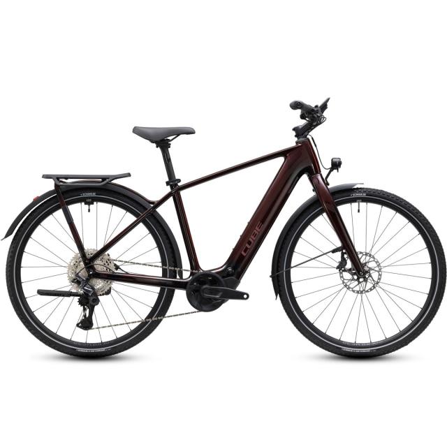 Elektrokolo Cube KATHMANDU Hybrid C:62 SLX 400X - liquidred´n´red
