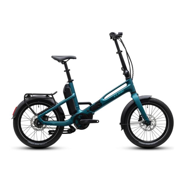 Elektrokolo Cube Fold Hybrid Deluxe 540 - metallicpetrol´n´sea