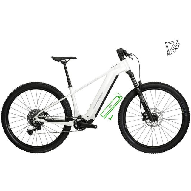 Elektrokolo KROSS Dust Boost 1.0 - Pearl Silver
