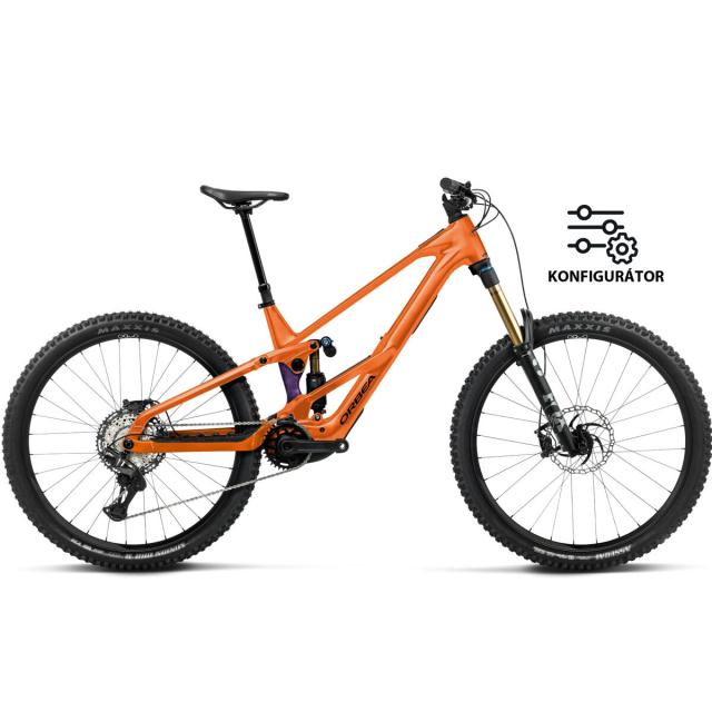 Elektrokolo Orbea Wild LT H10 - Wild Orange -Royal Plum (Gloss)