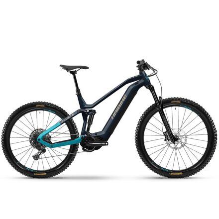 Haibike AllMtn 2 - blue/cyan/caramel