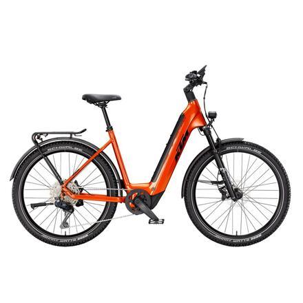 Elektrokolo KTM Macina Aera 871 LFC - Burnt Orange (Black)