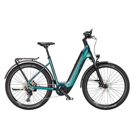 Elektrokolo KTM Macina Aera 872 LFC - Green Purple Flip Matt (Black)