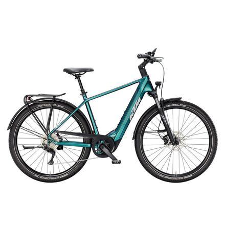 Elektrokolo KTM Macina Gran 820 - Green Purple Flip Matt