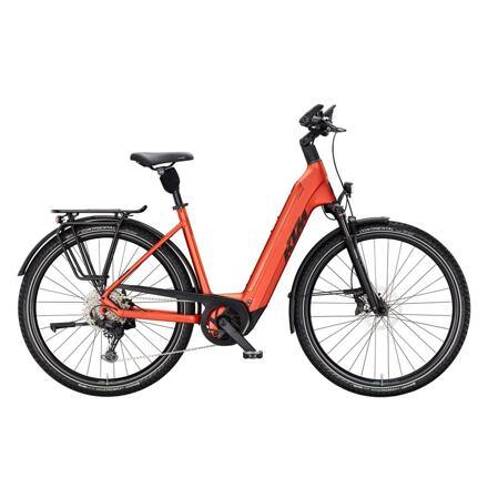 Elektrokolo KTM Macina Style 830, easy entry - Burnt Orange Matt (Black)