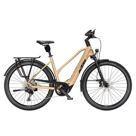 Elektrokolo KTM Macina Style 820, trapeze - Golden Dust Matt (Black)