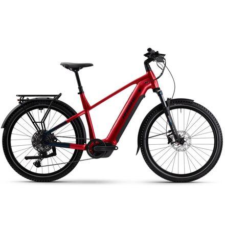 Elektrokolo Haibike TREKKING 7, High - dynamite red/blue