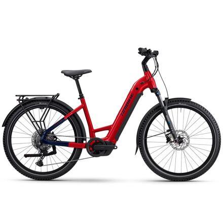 Elektrokolo Haibike TREKKING 7, Low - dynamite red/blue